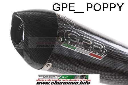 pot d'échappement GPR pour Aprilia  750 SHIVER 750 2008 à 2012 - Image 3